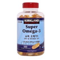 커클랜드 슈퍼오메가3 1229mg x 180캡슐 / 코스트코