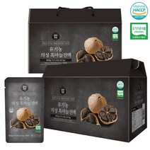몸애쏙쏙 유기농 의성 흑마늘진액, 60개, 80ml