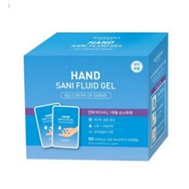 일회용 휴대용 손소독제 1.3ml 60포 1박스