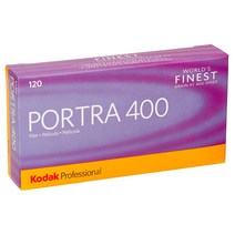 [중형카메라 전용 120mm 필름] 코닥 포트라 400 5롤 유통기한 2023.06, 5롤(1박스)