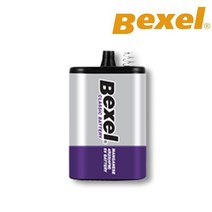 벡셀 BEXEL 망간랜턴건전지 6V 4FM (4R25) 1개입 건전지, 1개, 1개