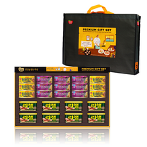 동원에프앤비 명품혼합 9호 선물세트 쇼핑백 살코기 황다랑어포도씨유 참치 리챔 200, 1set