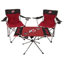 롤링스 Rawlings NCAA 3피스 테일게이트 키트 게임데이 엘리트 의자 2개 및 엔드존 테이블 1개 유타 대학교 가성비 추천 미국직구, North Dakota