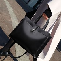 여성용 소가죽 서류가방 심플 빅 토트백