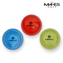 마헤스 파크골프 공 4피스 드래곤 X 볼 용품, 블루