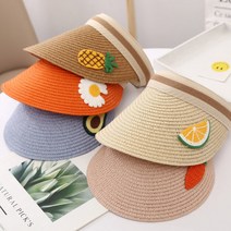 [1+1] 아동 여름 모자/아동 썬캡/단체 모자/어린이 썬캡/어린이 모자