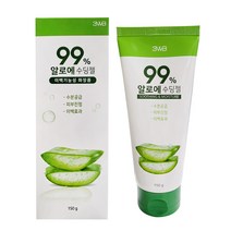 웰빙 예쁜얼굴 알로에 수딩 젤 150ml 1개 겔 튜브 수분 공급 미백 진정 여름 피부