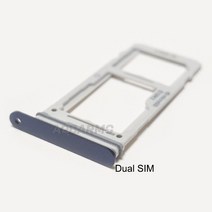 Ao자동차mo-삼성 호환 갤럭시 노트 9 듀얼 싱글 Sim 카드 트레이 마이크로SD 홀더 슬롯 교체 부품 N960 노, 11 Single Brown