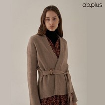 ab플러스 숄카라 벨트 숏 가디건 LSV3MY40A