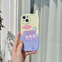 아이폰안테나케이스 레트로 클래식 안테나 전화 cartoon cat hello kitty kuromi my 멜로디 bear phone case for iphone 11 12 13