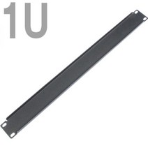 판넬 1U 허브랙 블랭크 서버랙 고정선반 NM 블랙 CYPN-1UBlack 앵글 네트워크장비, 로드 본상품선택