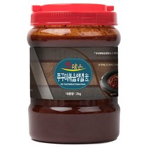맛담은 쭈꾸미볶음양념 2kg 단품 쭈꾸미소스/오징어/낙지/각종 해물볶음 양념, 쭈꾸미볶음2kg_2개