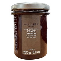 프랑스 알랭밀리아 과일잼 딸기 230g