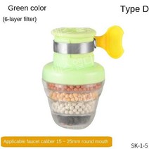 수압 조절기 물 절약기 수도꼭지 필터 가정용 절수기, D-green