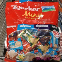 로아커 웨하스 미니스 믹스, 1개, 800g