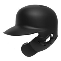 엑스필더 초경량 무광 외귀 MLB 스타일 검투사 헬멧 BK 블랙 마우스가드 탈착 가능, 우타자용(마우스가드포함)-L