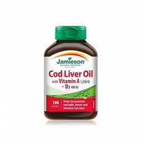 Jamieson Cod Liver Oil 코드 리버 오일 100정