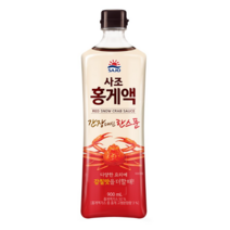 사조 홍게액, 900ml, 10개