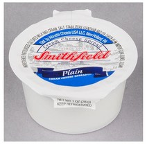 Smithfield Cream Cheese Spread Portion Cups 스미스필드 크림치즈 스프레드 포션 컵형 28g 100개입