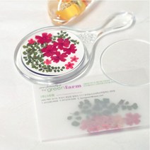 꽃보듬(압화) 동글이 거울 만들기 KIT