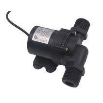 태양 DC 12V 온수 순환 펌프 브러시리스 모터 워터, [01] 12V