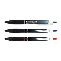 부드러운 1.0mm 초저점도 유성 볼펜 12개입 고시생, 적색
