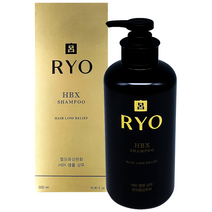 려 명품 HBX 탈모증상완화 앰플 샴푸 500ml 한방샴푸
