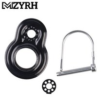 자전거카고트레일러 자전거트레일러자전거 트레일러 볼 히치 카고 어린이용 텐트 휠 접이식 견인 액세서, 01 Black