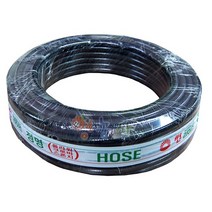 흑편사호스 15mm 30M/물호스 PVC호스 고압, 없음