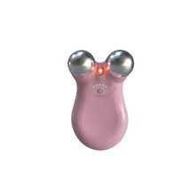 스킨 리프팅 갈바닉 마사지기 퍼밍 마사지 페이셜 슬리밍 마사지 넥 뷰티 디바이스 홈케어 미세 전류 페이, 04 Pink B