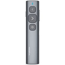펜 촉 대 norwii n95 하이라이트 led lcd 스크린 레이저 포인터 하이라이트 돋보기가 있는 고급 디지털 원격 무선 발표자 windows 및 mac 50m 일본 직배송