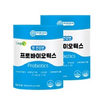 케어엔 신프리바이오틱스 장에좋은영양제 유진 유산균 스틱 프락토 갈락토 올리고당 혼합분말 100포 2박스