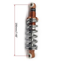 190mm 7.5 인치 자전거 충격 흡수기 리어 서스펜션 1200lbs 전자 atv에 적합 고 카트 스쿠터 바이크 오토바이 산악 B36B