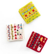 일본 수입 아츠코마타노 타올 손수건 겨울의 선물