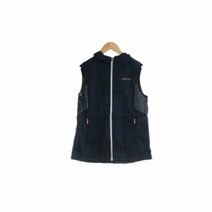 아이더 네이비 등산후드베스트 여자 S 3440