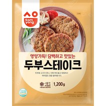 (삼양)두부스테이크 1.2k, 1200g × 1개