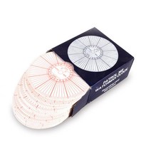 DS-2500e DS-3500용 순찰시계용지 400매 보호 관리사무소 의경 경찰 시간체크 시큐리티 정확한 순찰용품