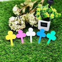 화분 식물 이름표 클로버