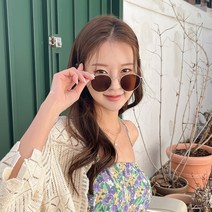 주디앤 여성 이자벨 라운드 자외선 차단 선글라스