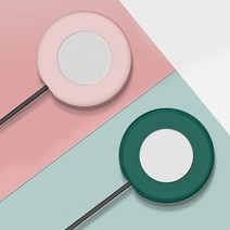 엔템 티코스터 온열 책상컵홀더 크리스마스 컵받침대 종이컵받침, USB컵워머(핑크)