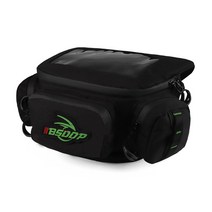 오토바이 가방 오토바이 허벅지 가방 힙색, 블랙&그린