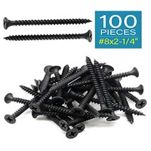 IMScrews 100pcs #8x2-1/4