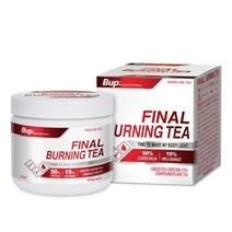 [BUP]파이널버닝티 1통 200g 레몬밤 녹차추출물분말 외, 없음