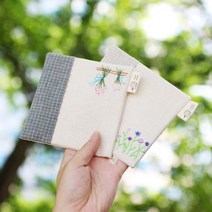 바이핸즈 diy키트 퀼트패키지 소품만들기 - 야생화 티매트(아이보리)
