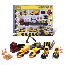 마이스토 중장비장난감 볼보 트레일러 세트 미니 워크머신