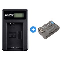 니콘 EN-EL3e LCD 호환충전기+배터리 D100 D90