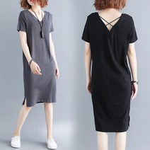 CESS 9014 박시핏 이지원피스 2색상 미니원피스
