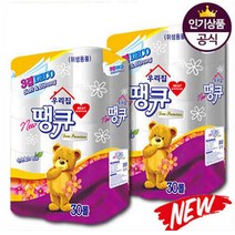 정품 우리집 땡큐 3겹 롤 화장지 휴지 30롤 2팩, 1