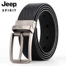JEEPSPIRIT 정품 남성용 가죽 벨트 OM18CD996BT0439