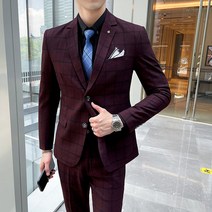 남자수트세트 캐쥬얼 오피스룩 봄가을 셋업 결혼예복 트렌드 멋진 미니 4979262325